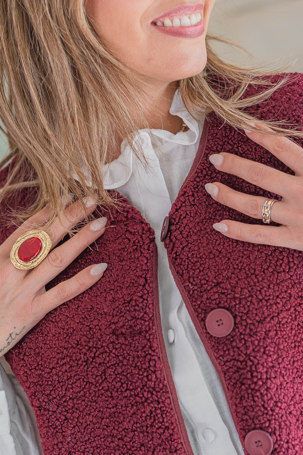 Gilet Violette