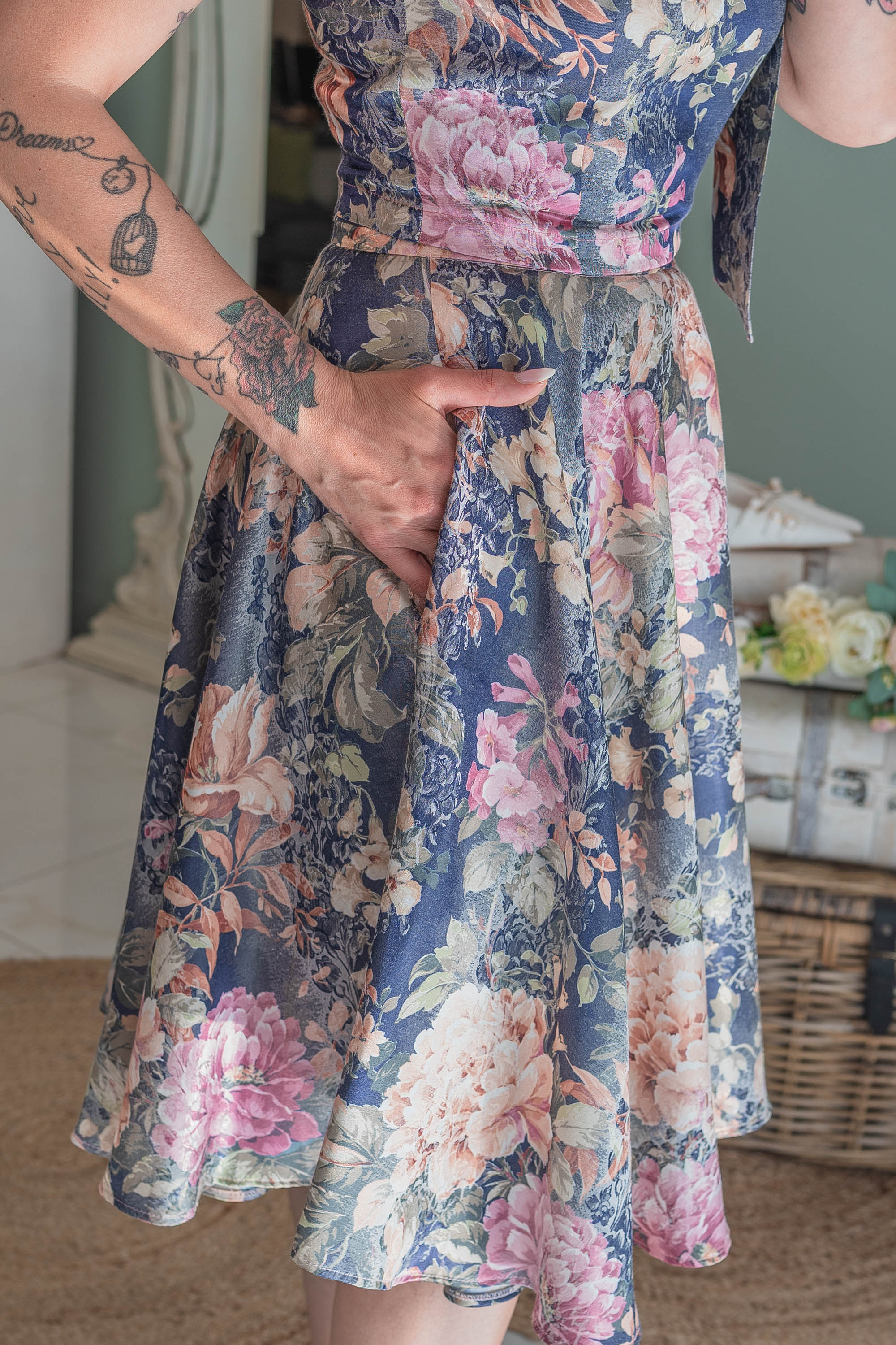 Gonna Fiori SARTORIALE