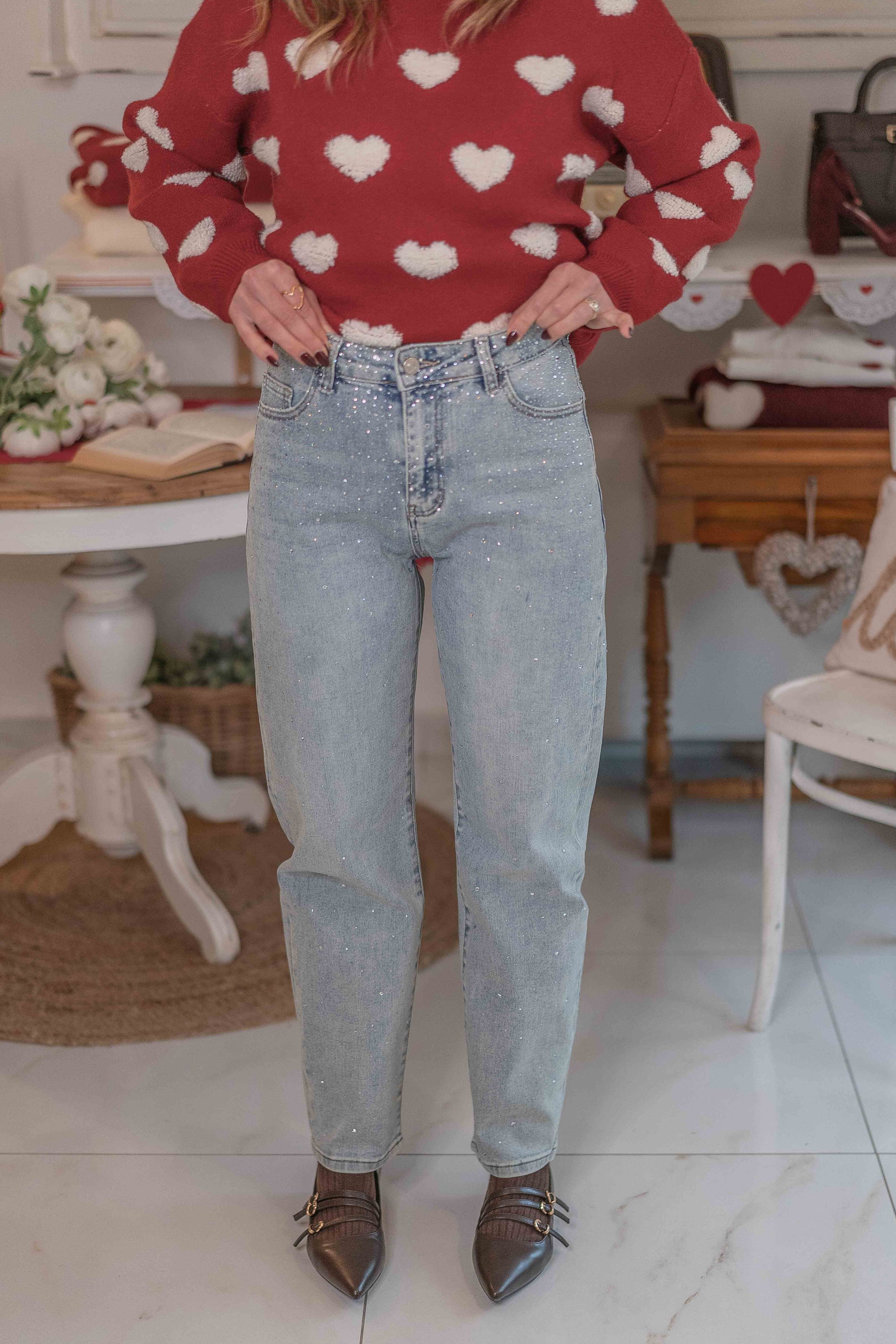 Jeans Brillantini