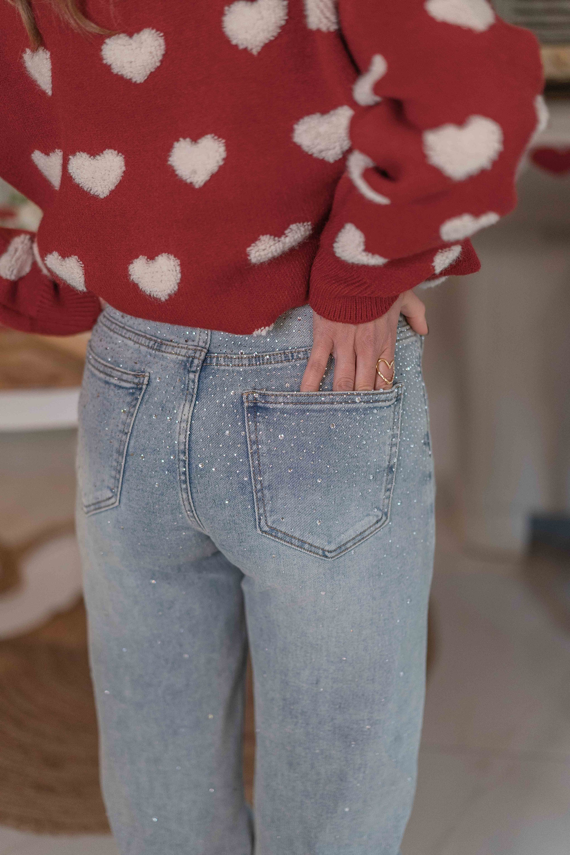 Jeans Brillantini