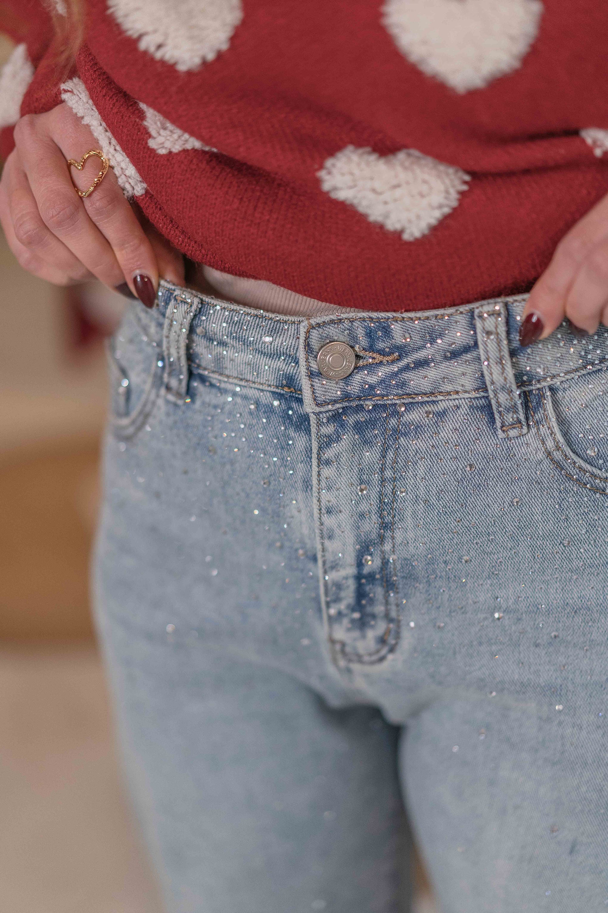 Jeans Brillantini