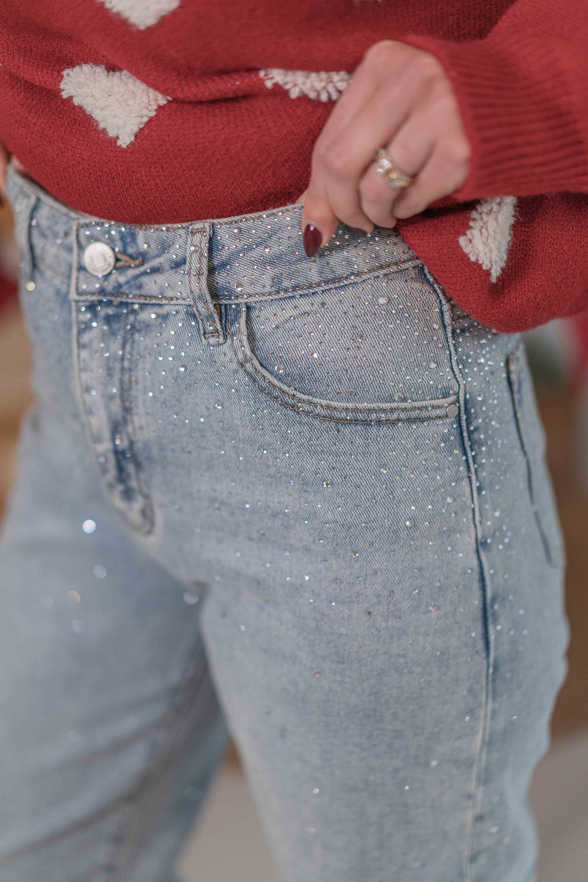Jeans Brillantini