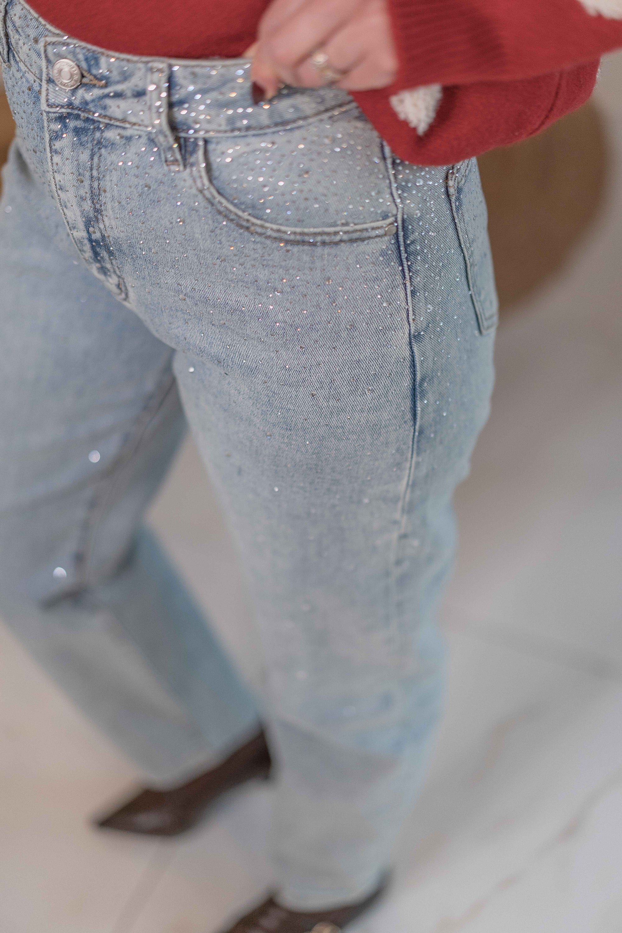 Jeans Brillantini