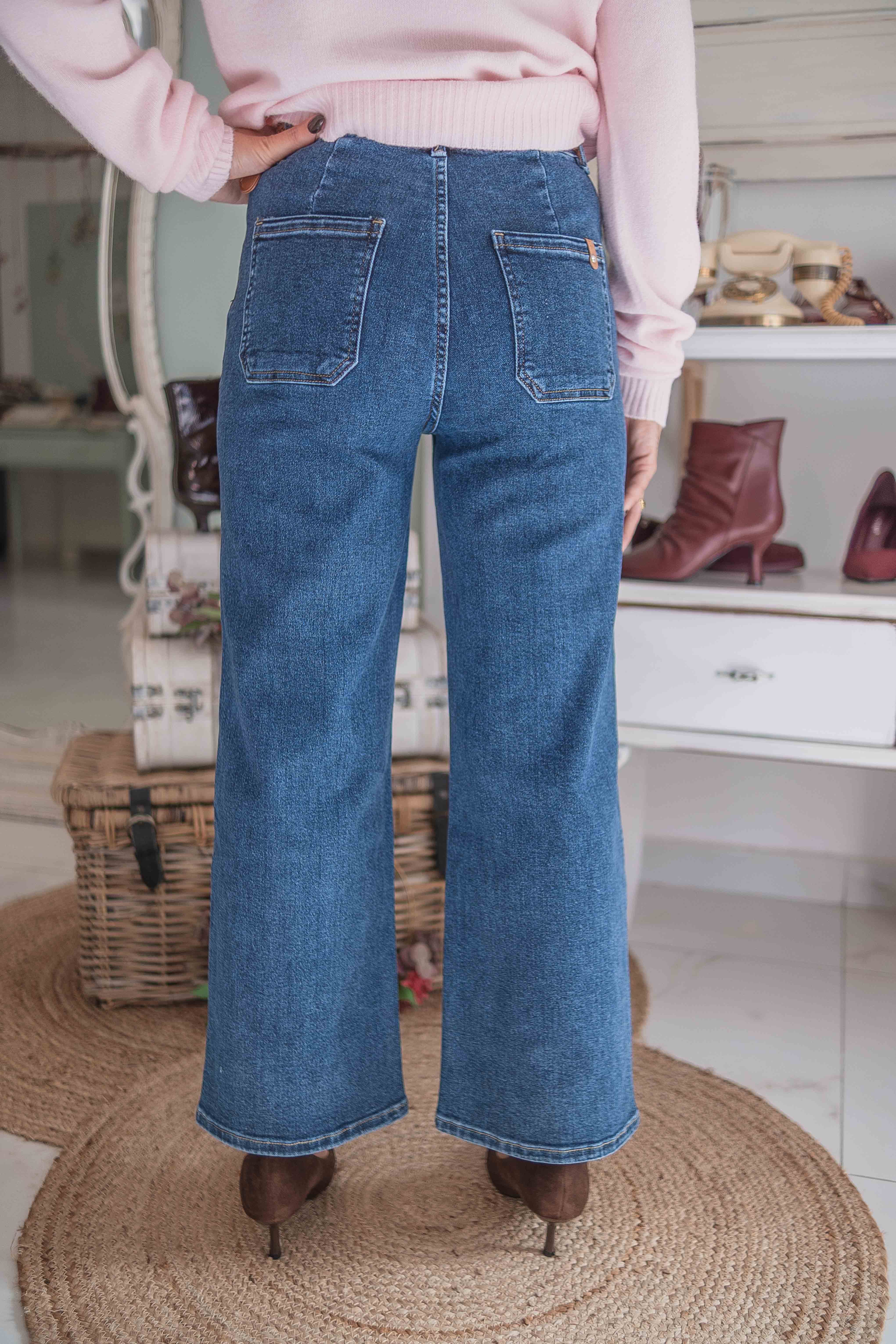 Jeans Carola con Cinta