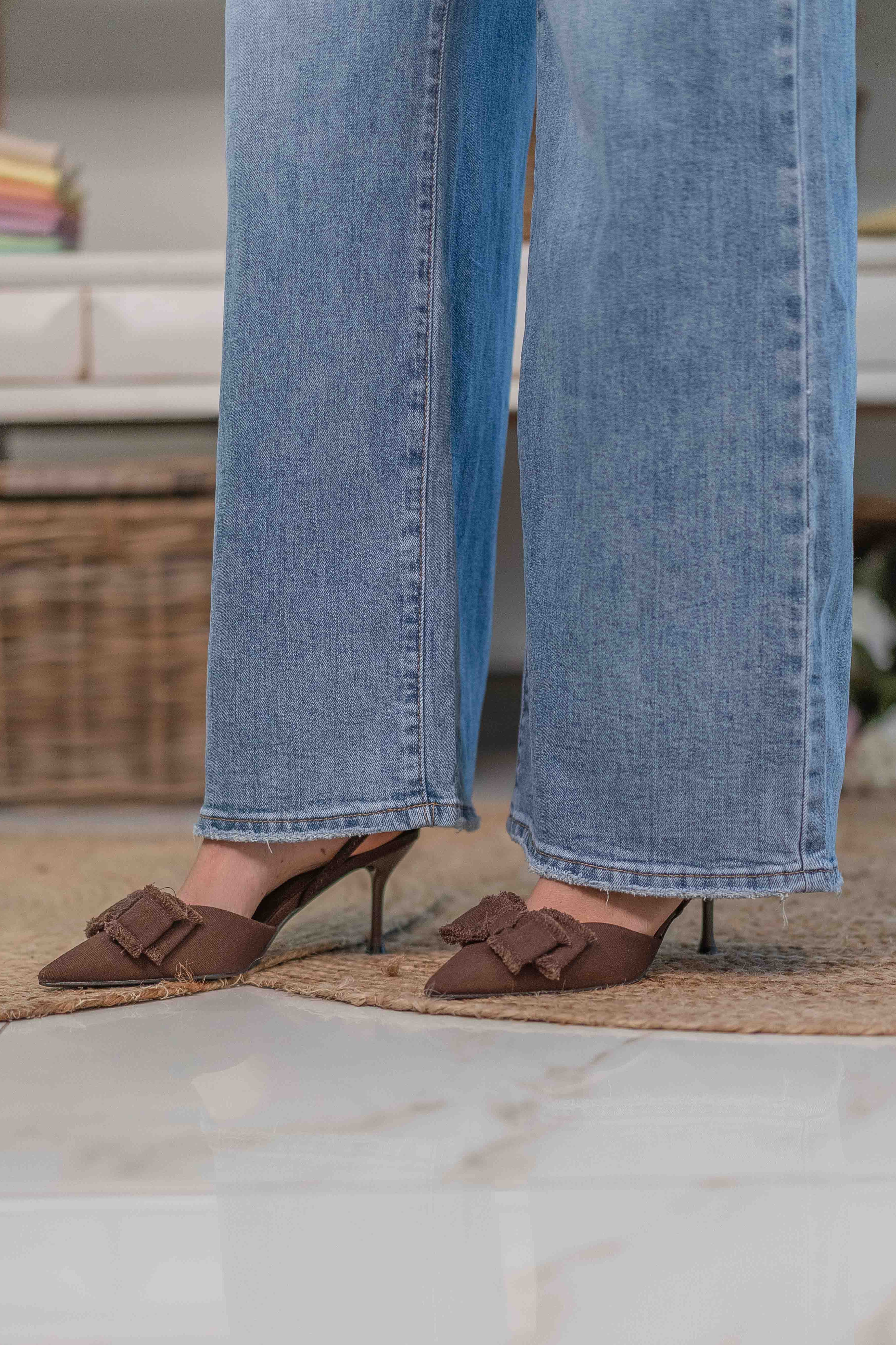 Jeans Orsetto con Cinta