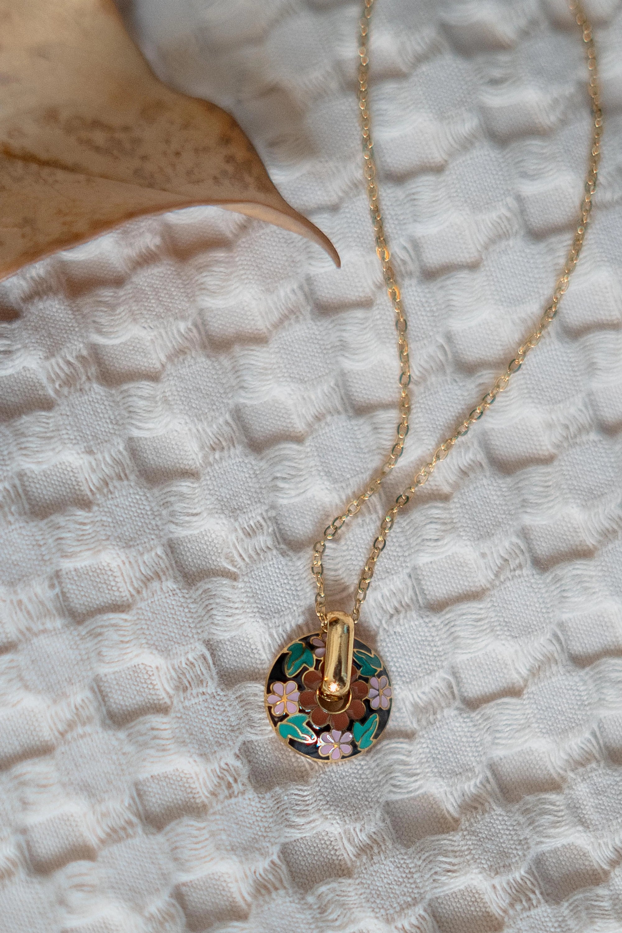Collana Fiore Smaltato Sogna con Fabula