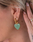 Orecchini Cuori Colorati
