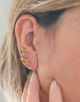 Orecchini Earclimber Autunno
