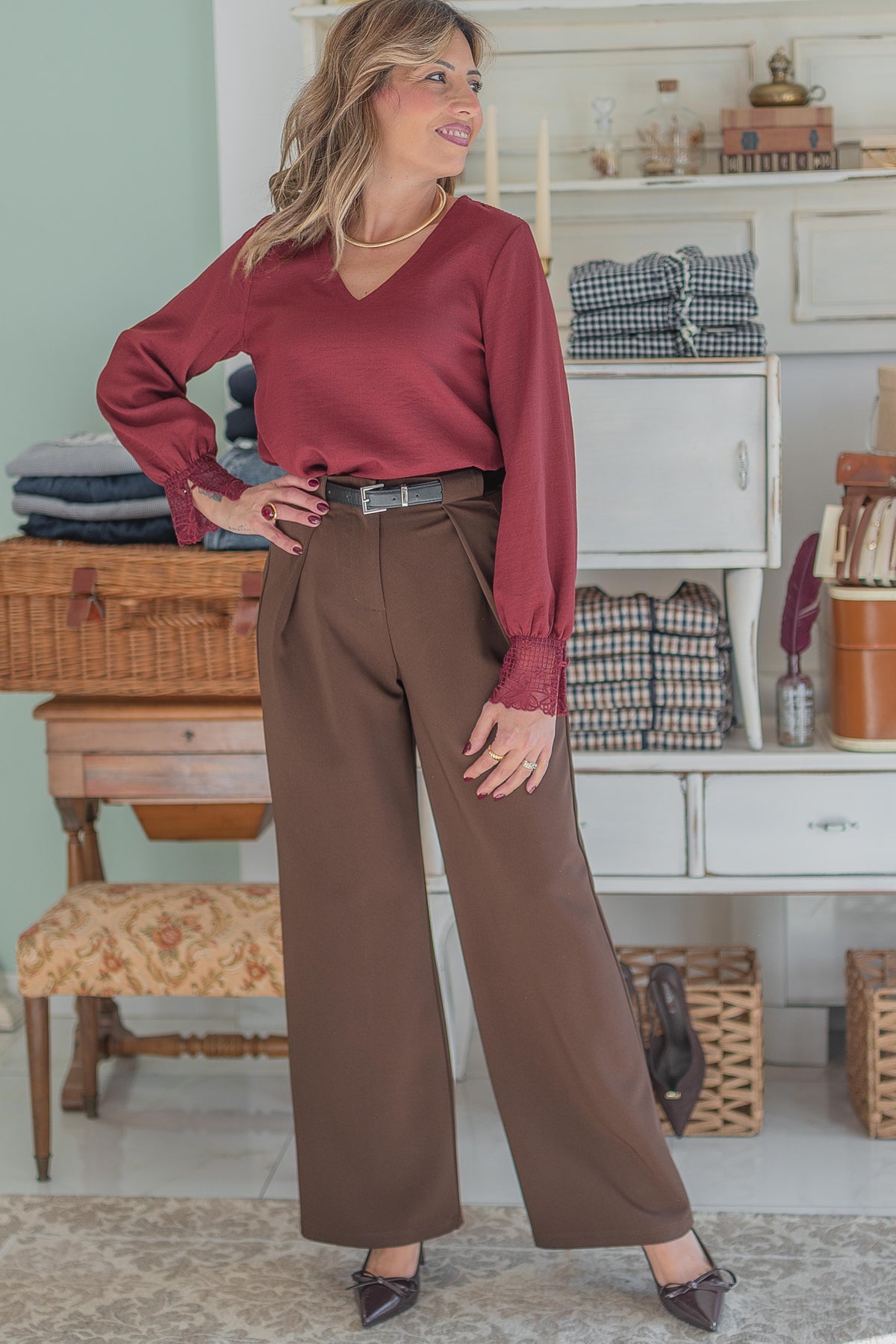 Pantalone Claire con Cinta
