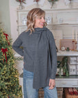 Pullover Filomena con Sciarpa