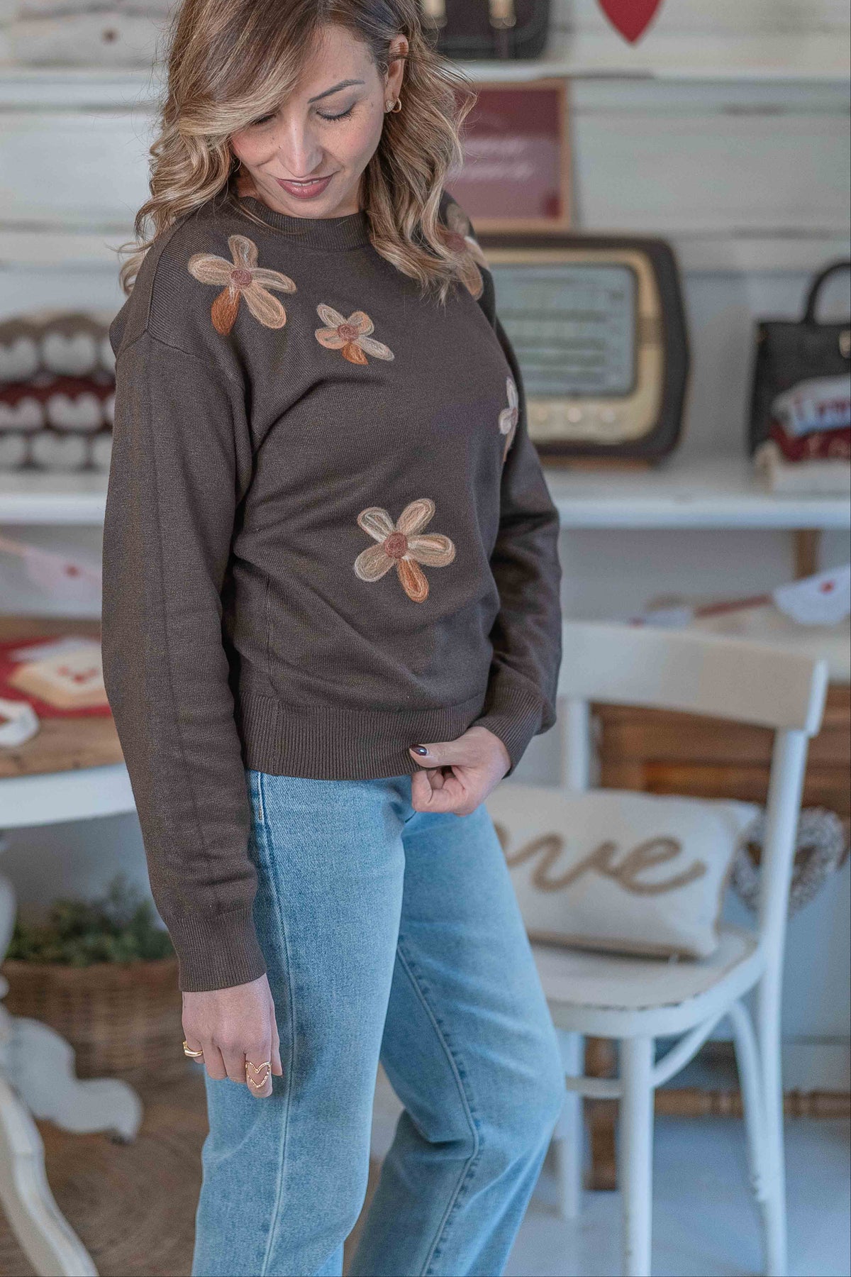 Pullover Flower