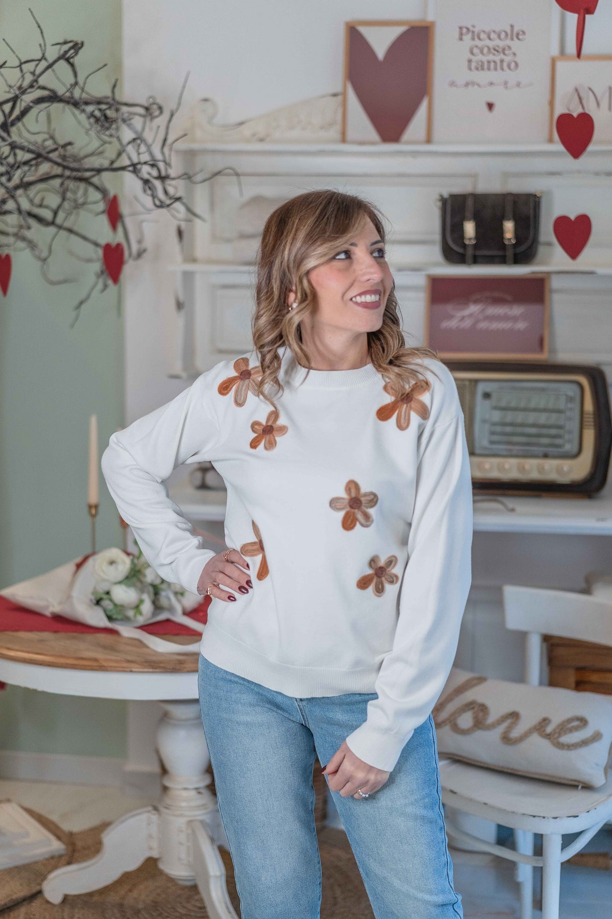 Pullover Flower