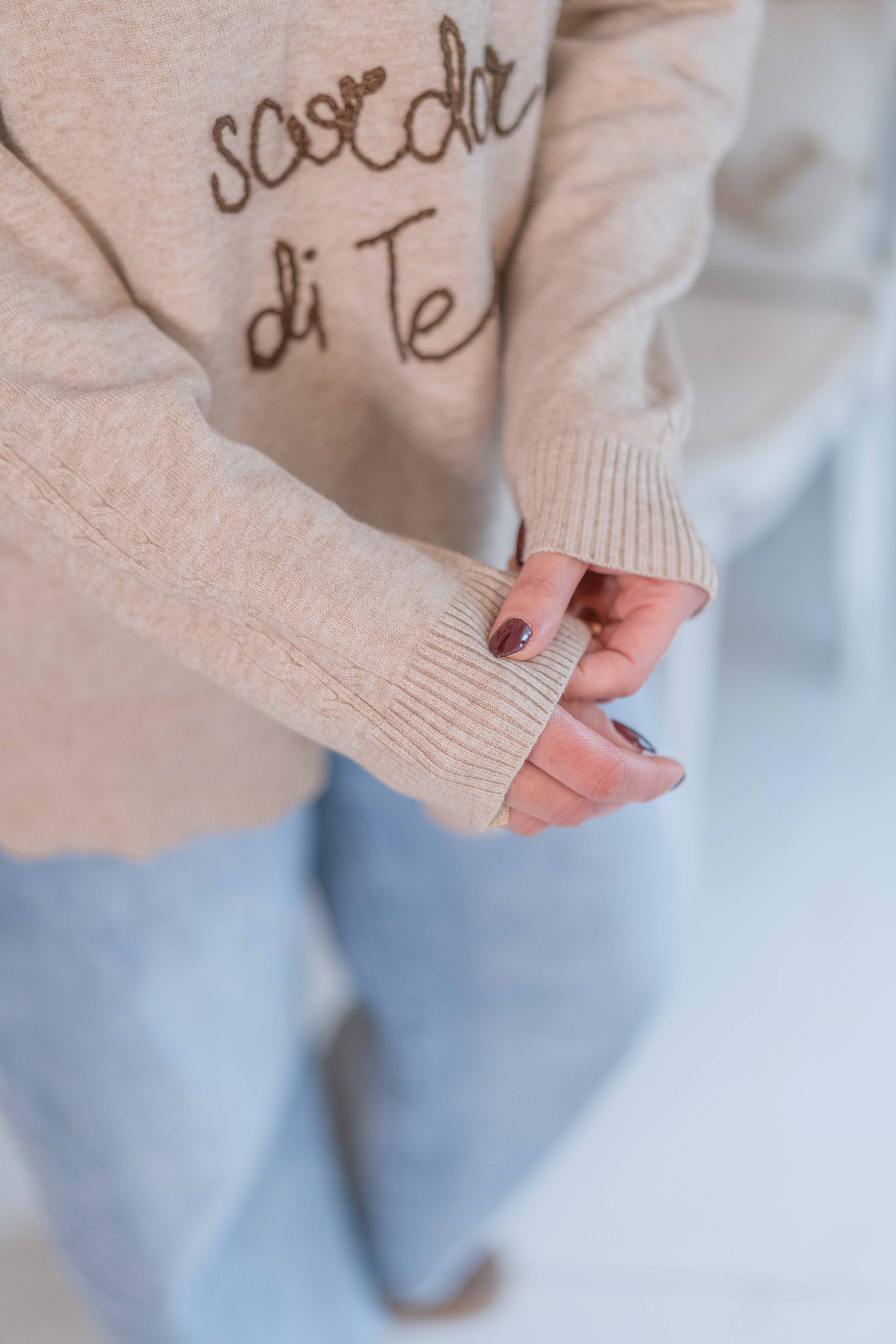 Pullover Non ti scordar di te