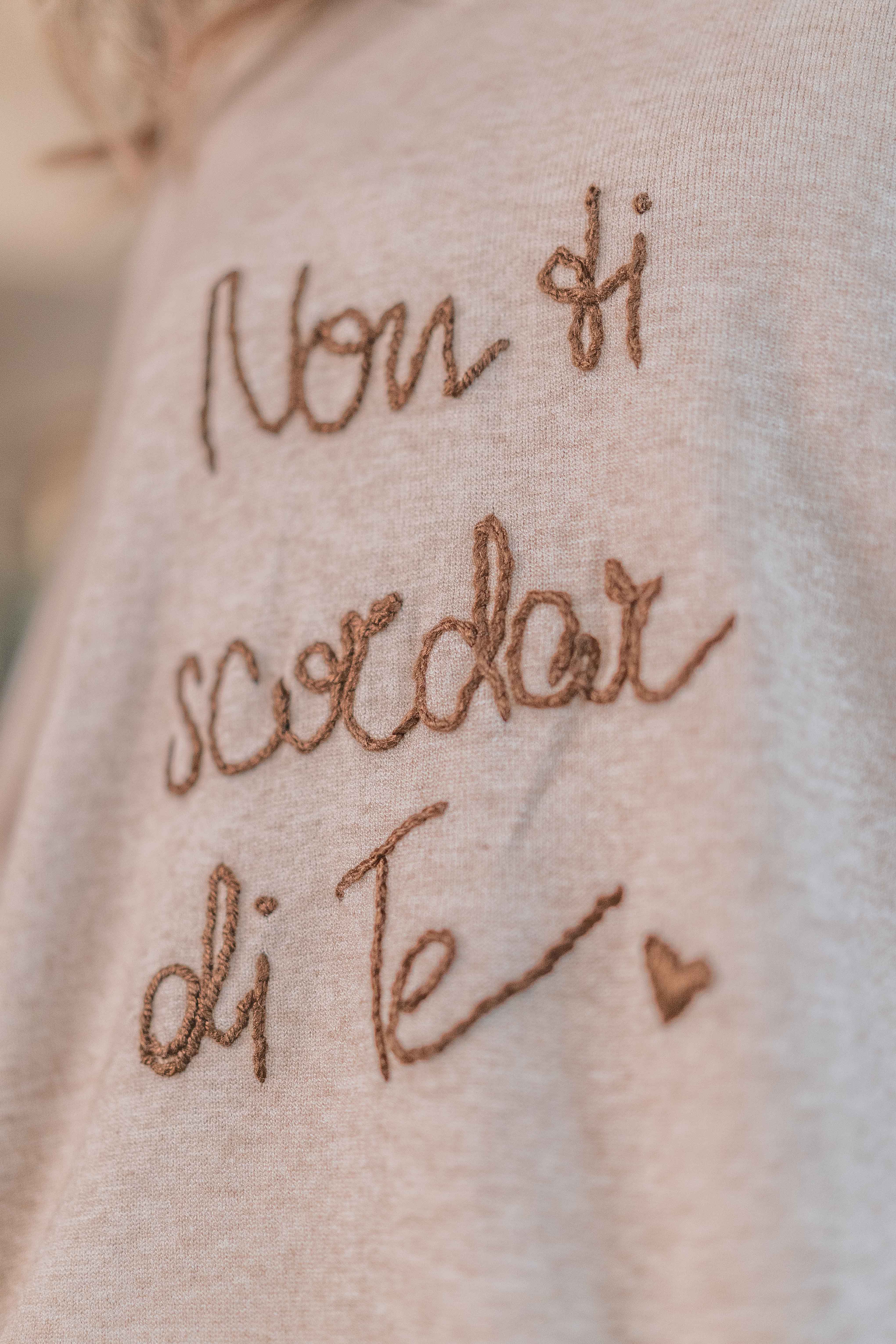 Pullover Non ti scordar di te