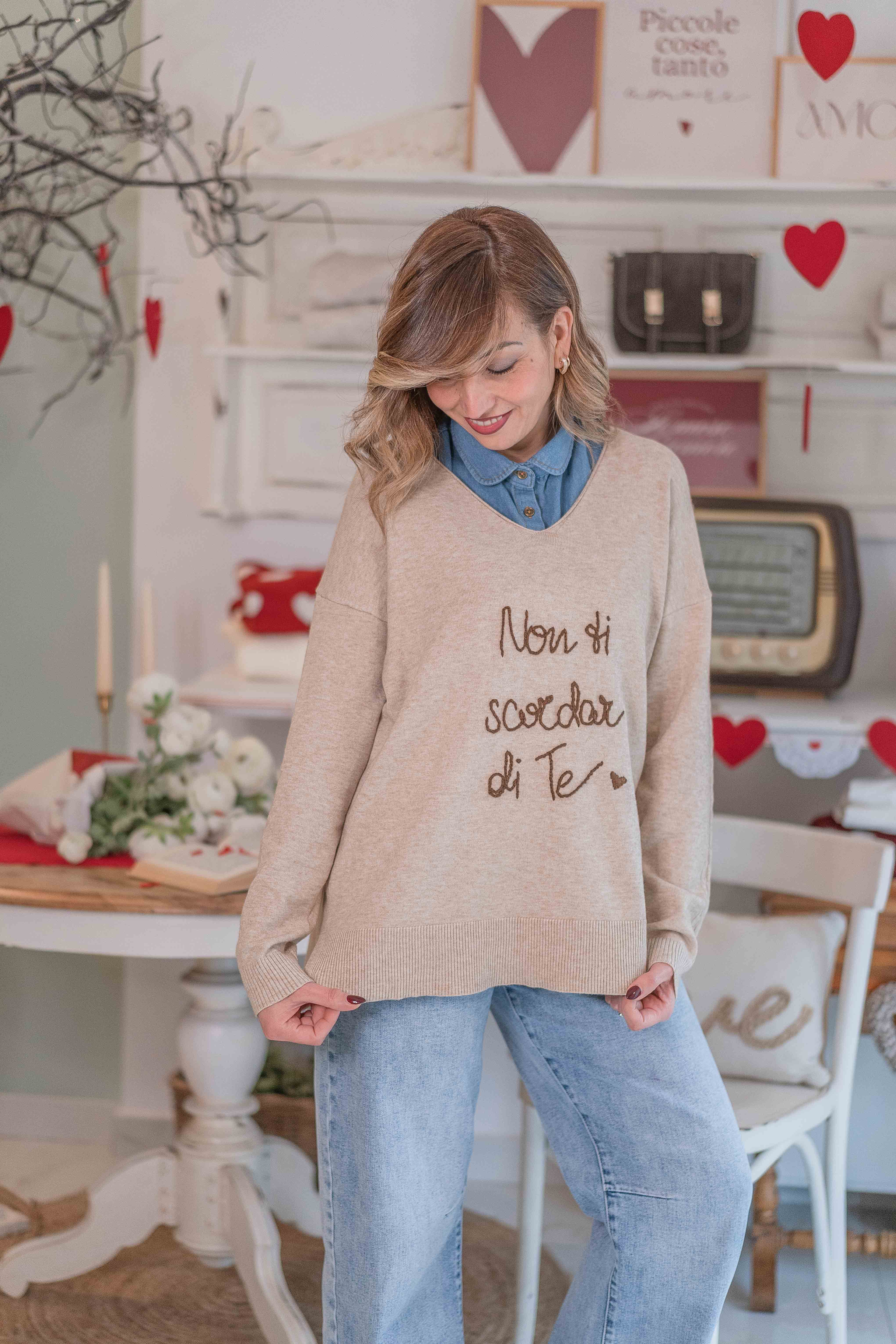 Pullover Non ti scordar di te