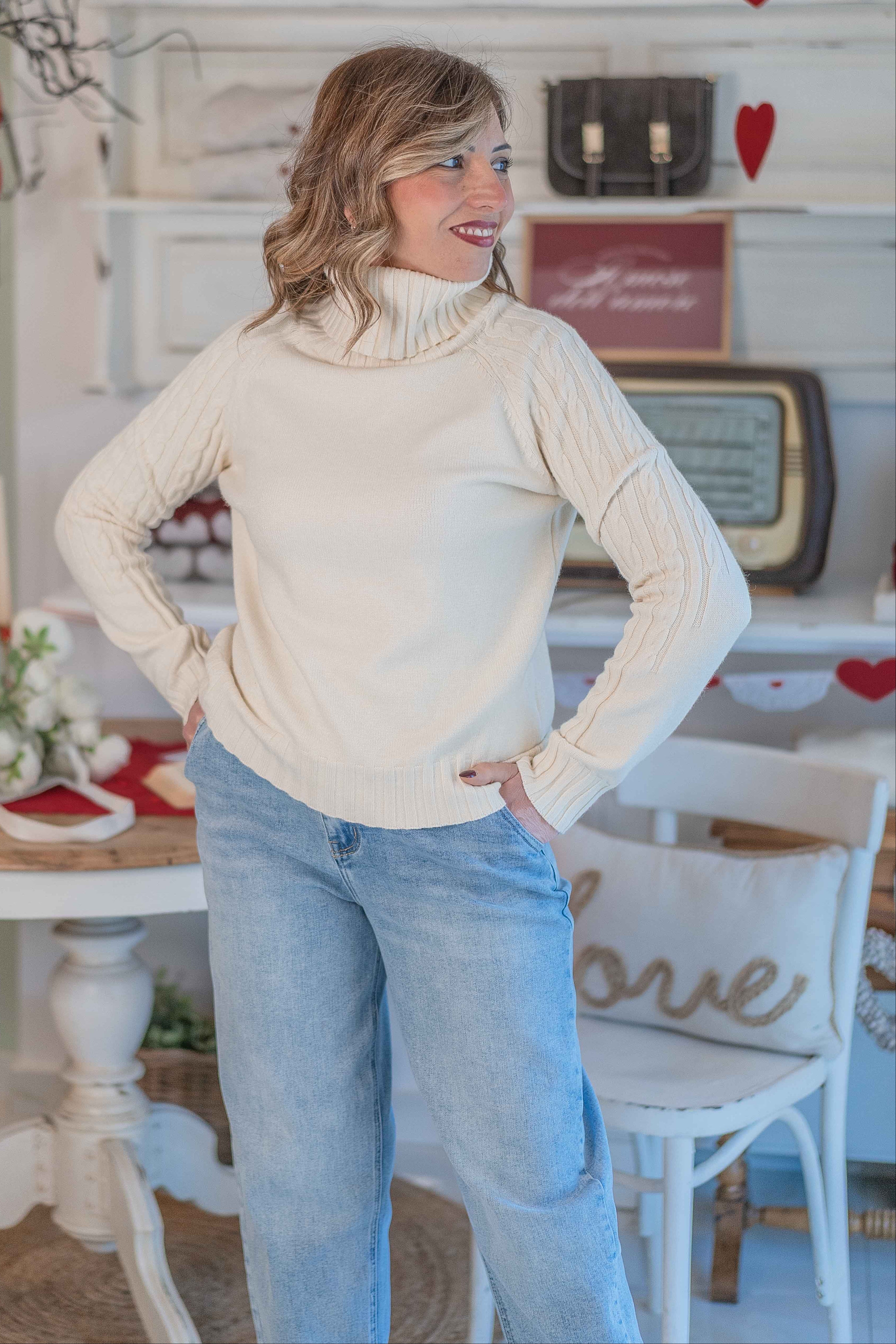 Pullover Trecciolina