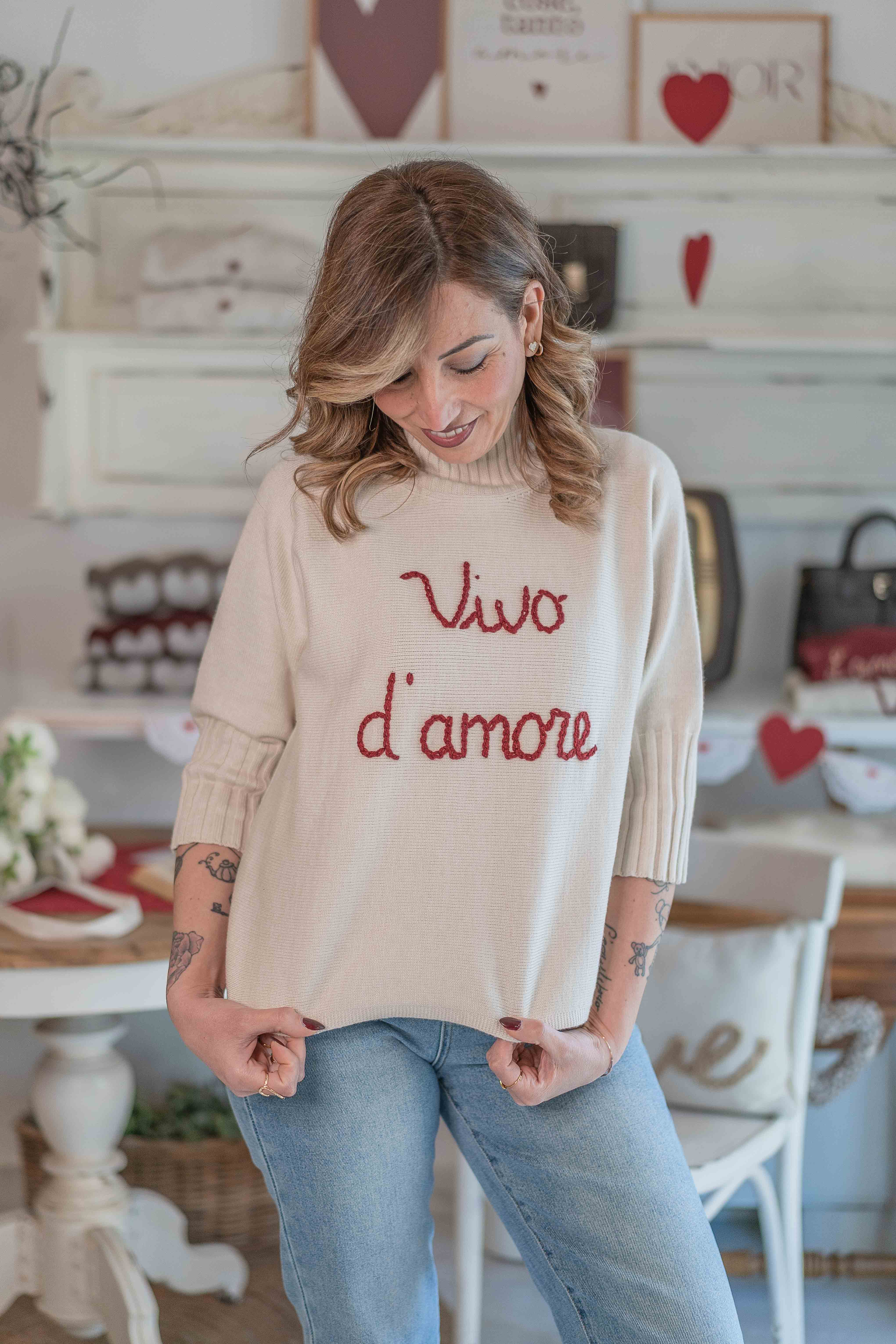 Pullover Vivo d'Amore