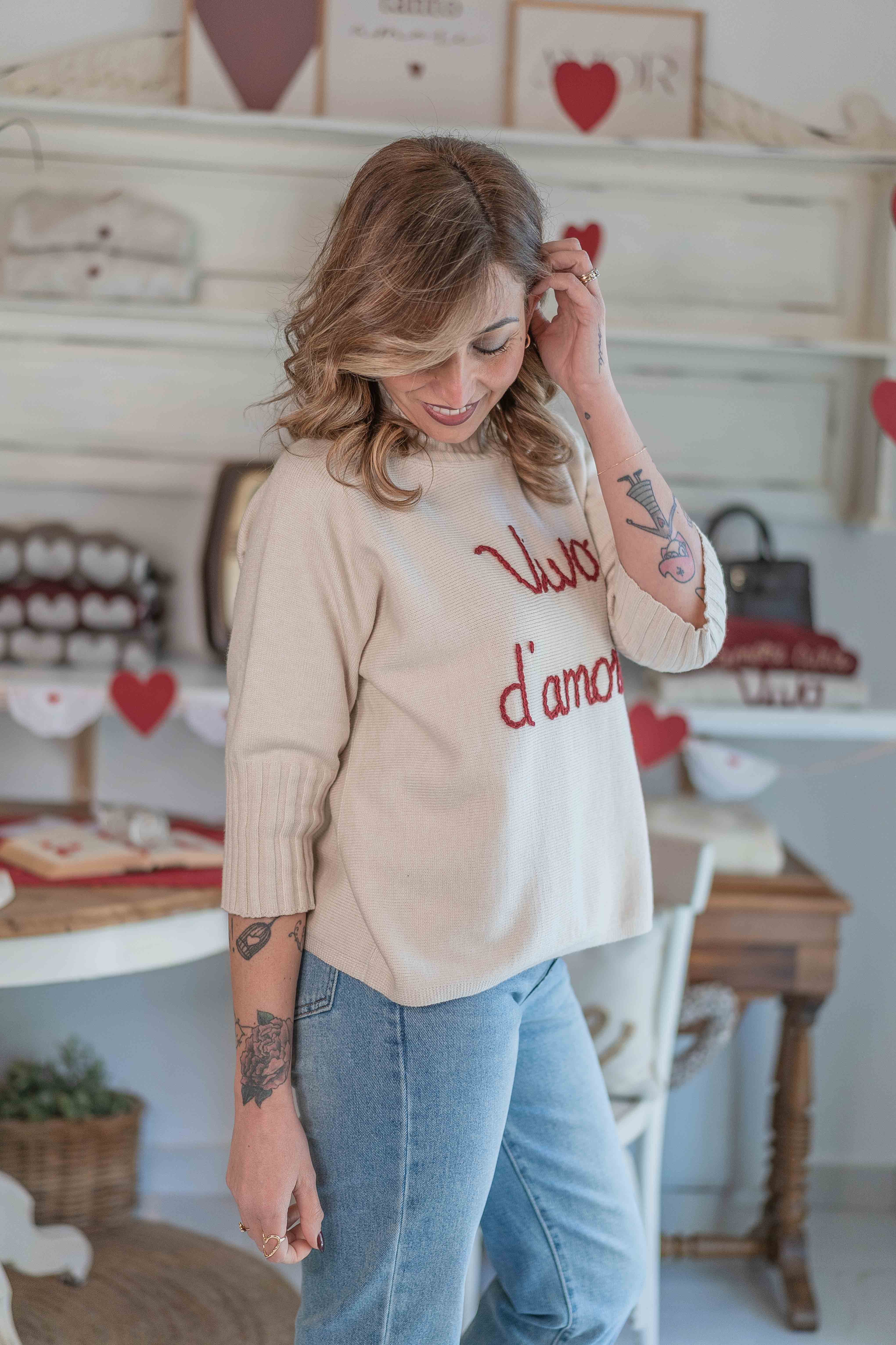 Pullover Vivo d'Amore