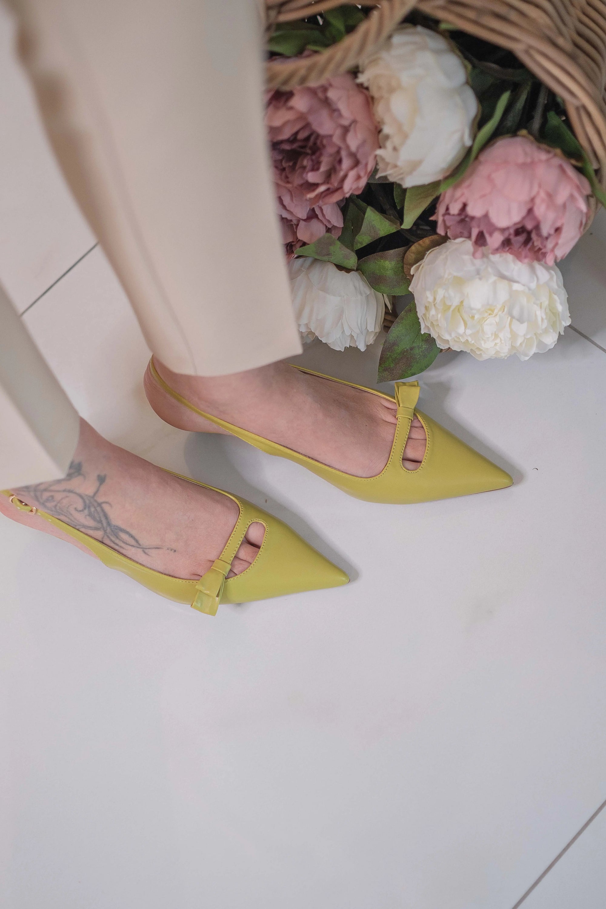 Scarpe Orchidea Sogna con Fabula