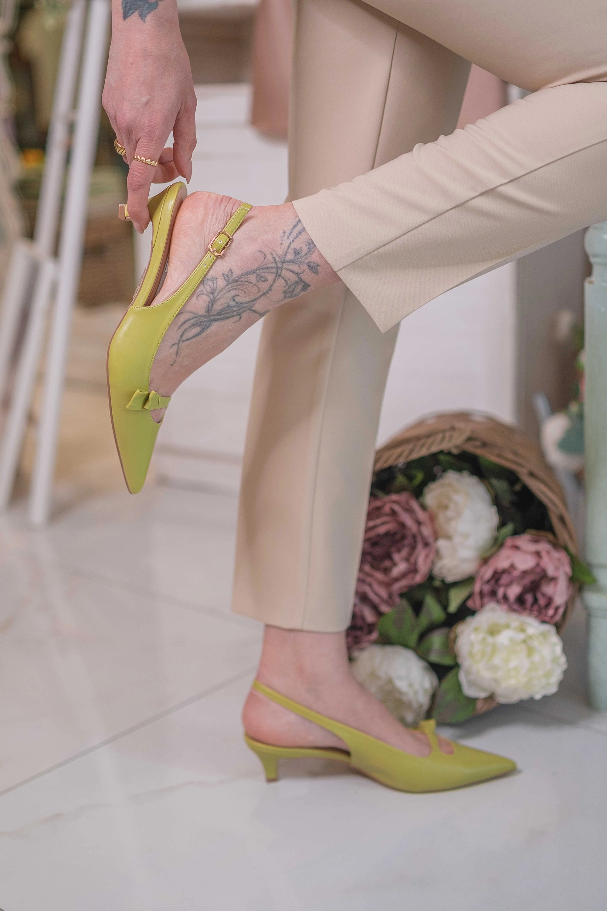 Scarpe Orchidea Sogna con Fabula