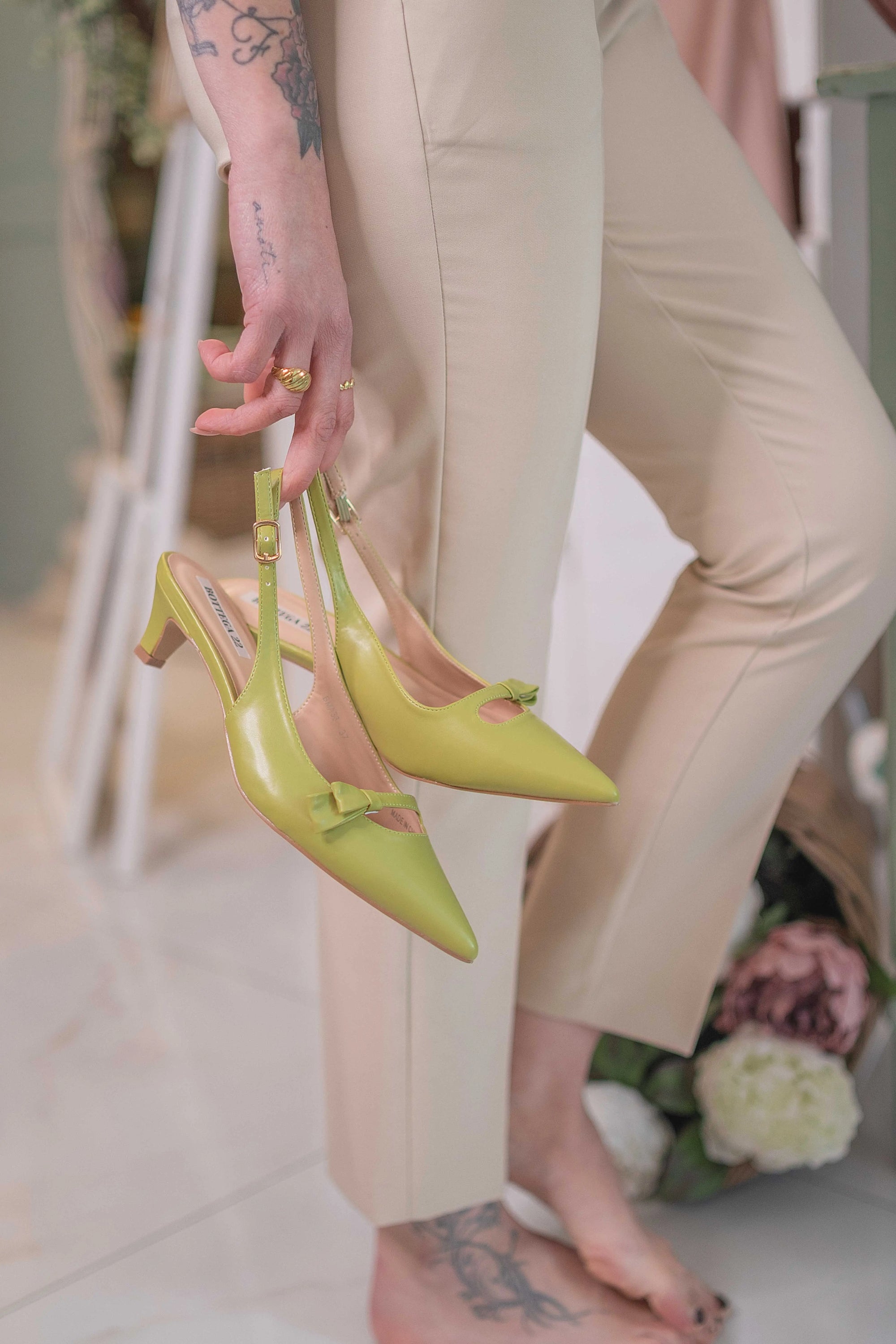 Scarpe Orchidea Sogna con Fabula