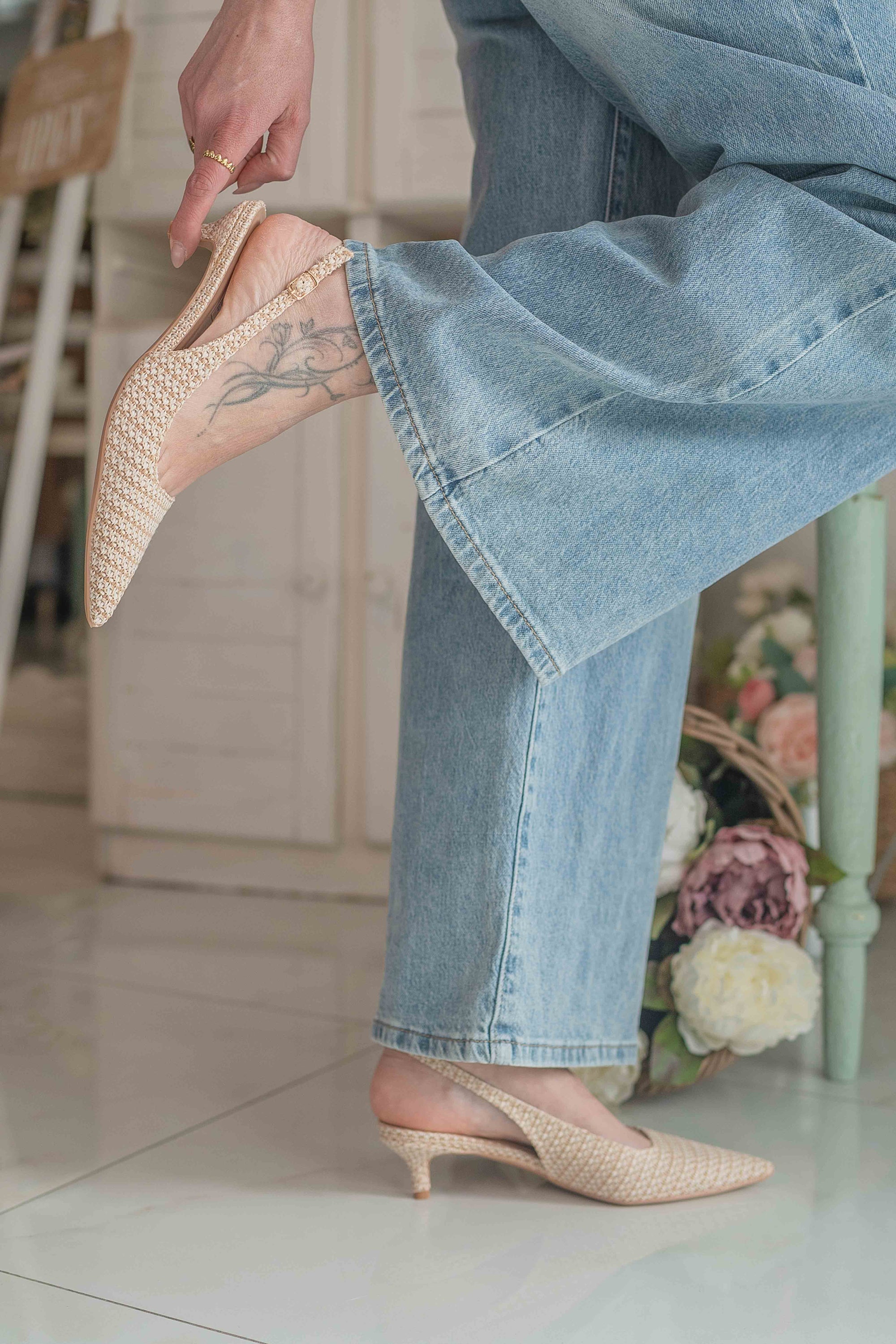 Scarpe Slingback Sogna con Fabula