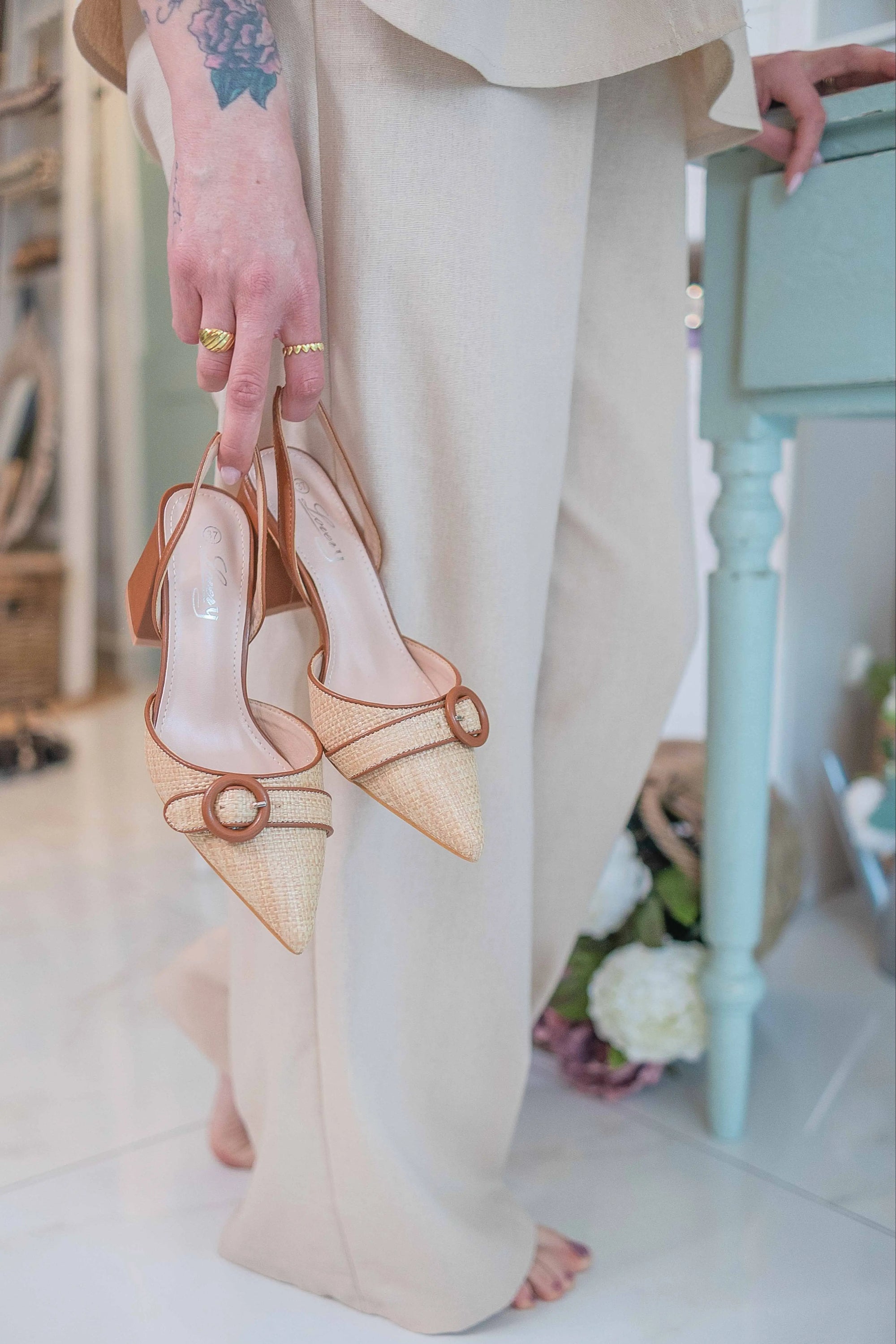 Scarpe Terry Sogna con Fabula