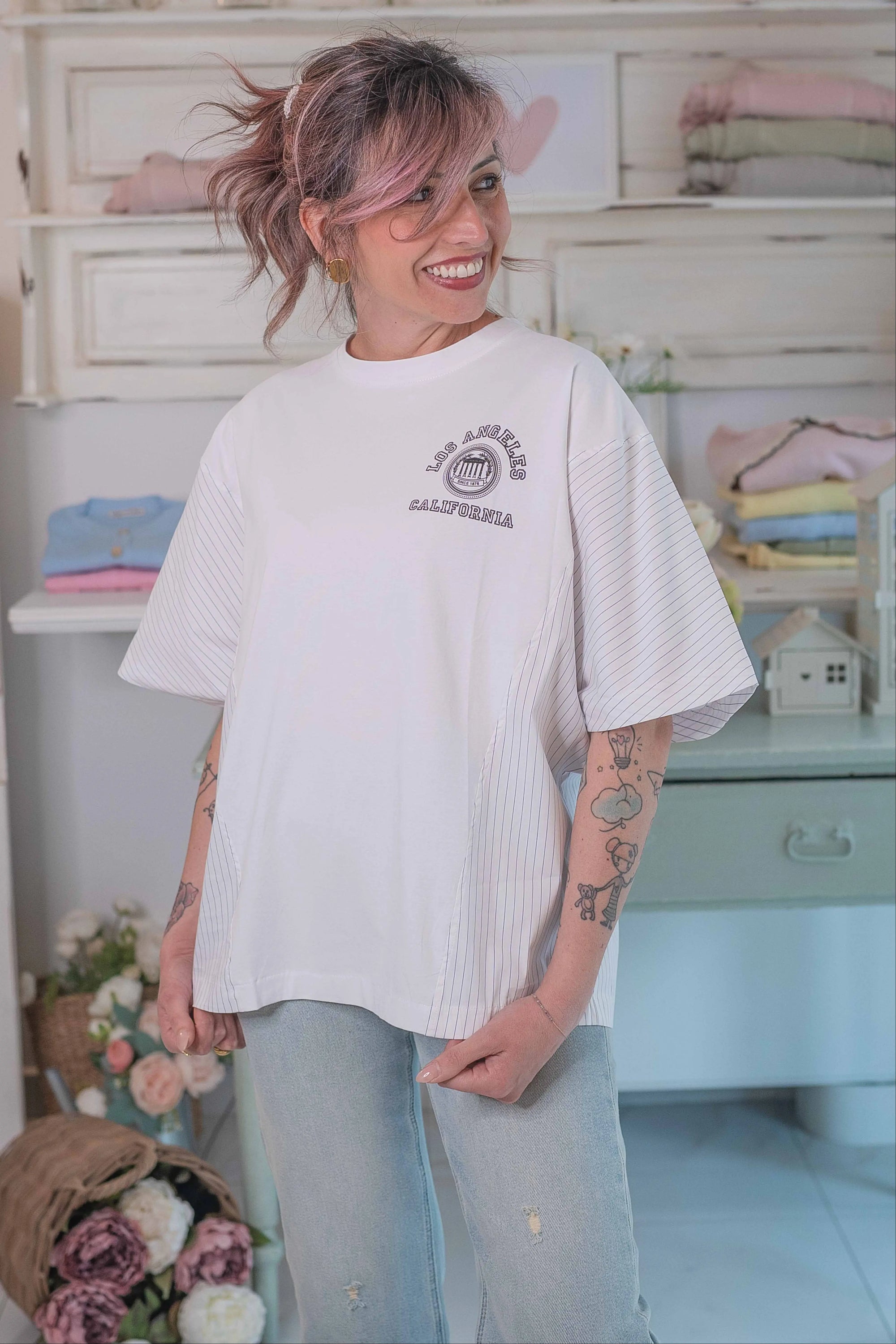 T-shirt California Sogna con Fabula