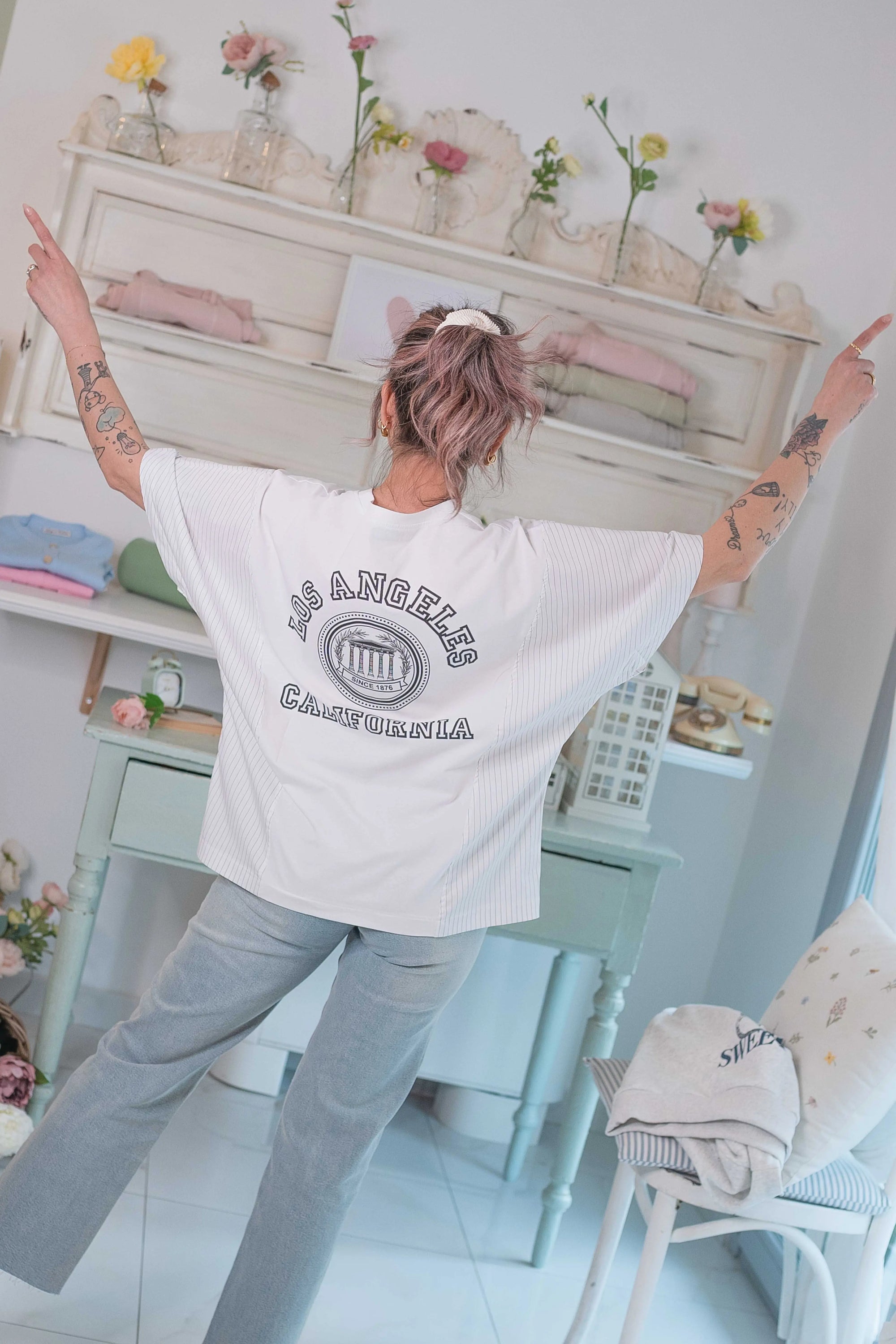 T-shirt California Sogna con Fabula