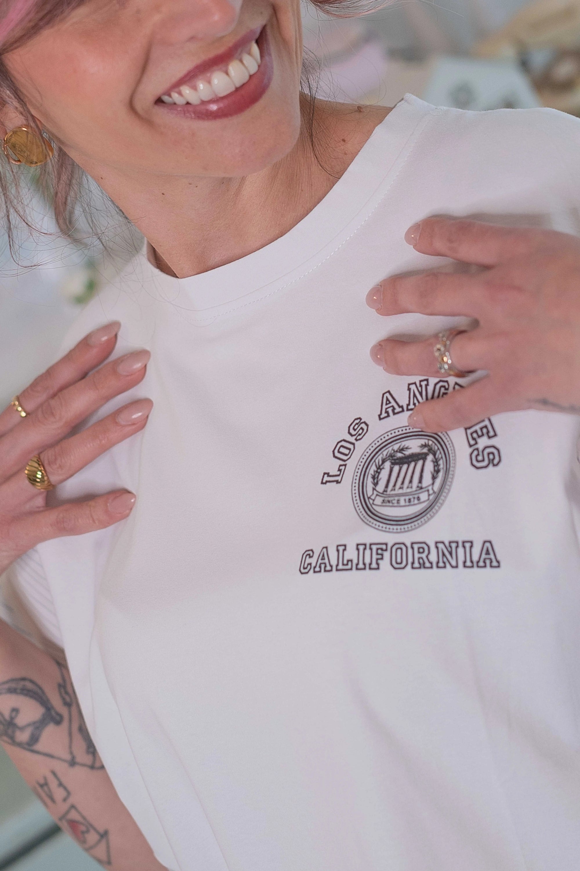 T-shirt California Sogna con Fabula