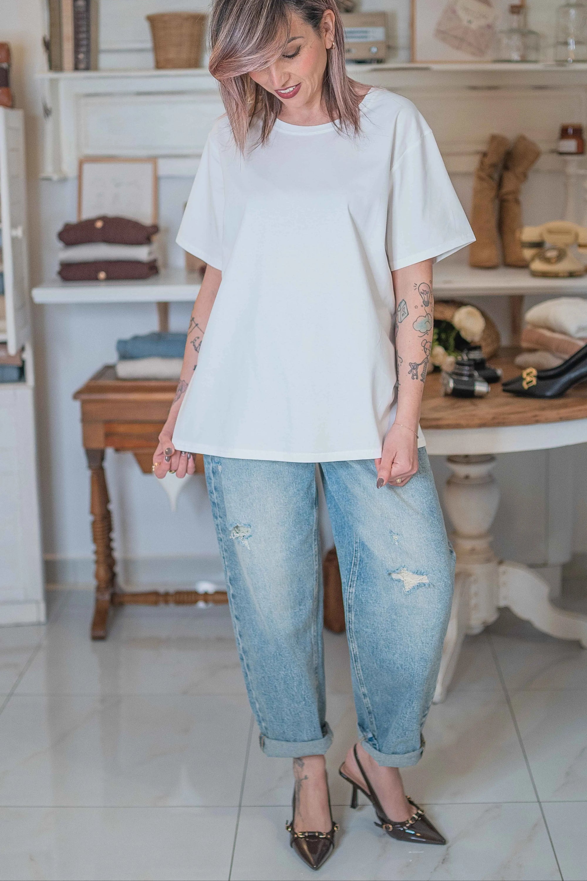 T-shirt Delia Sogna con Fabula