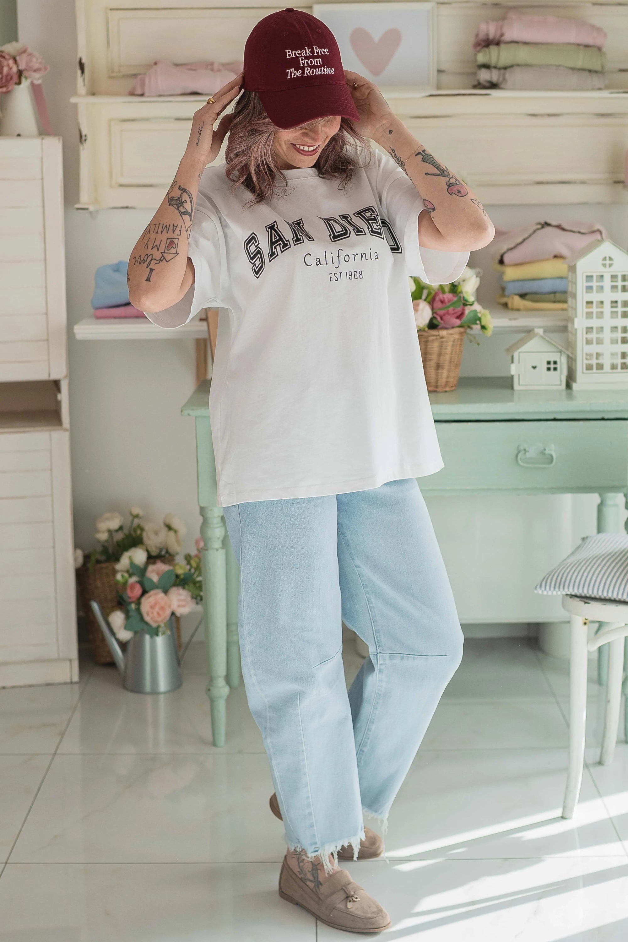 T-shirt San Diego Sogna con Fabula