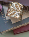 Bracciale Rigido Foglia