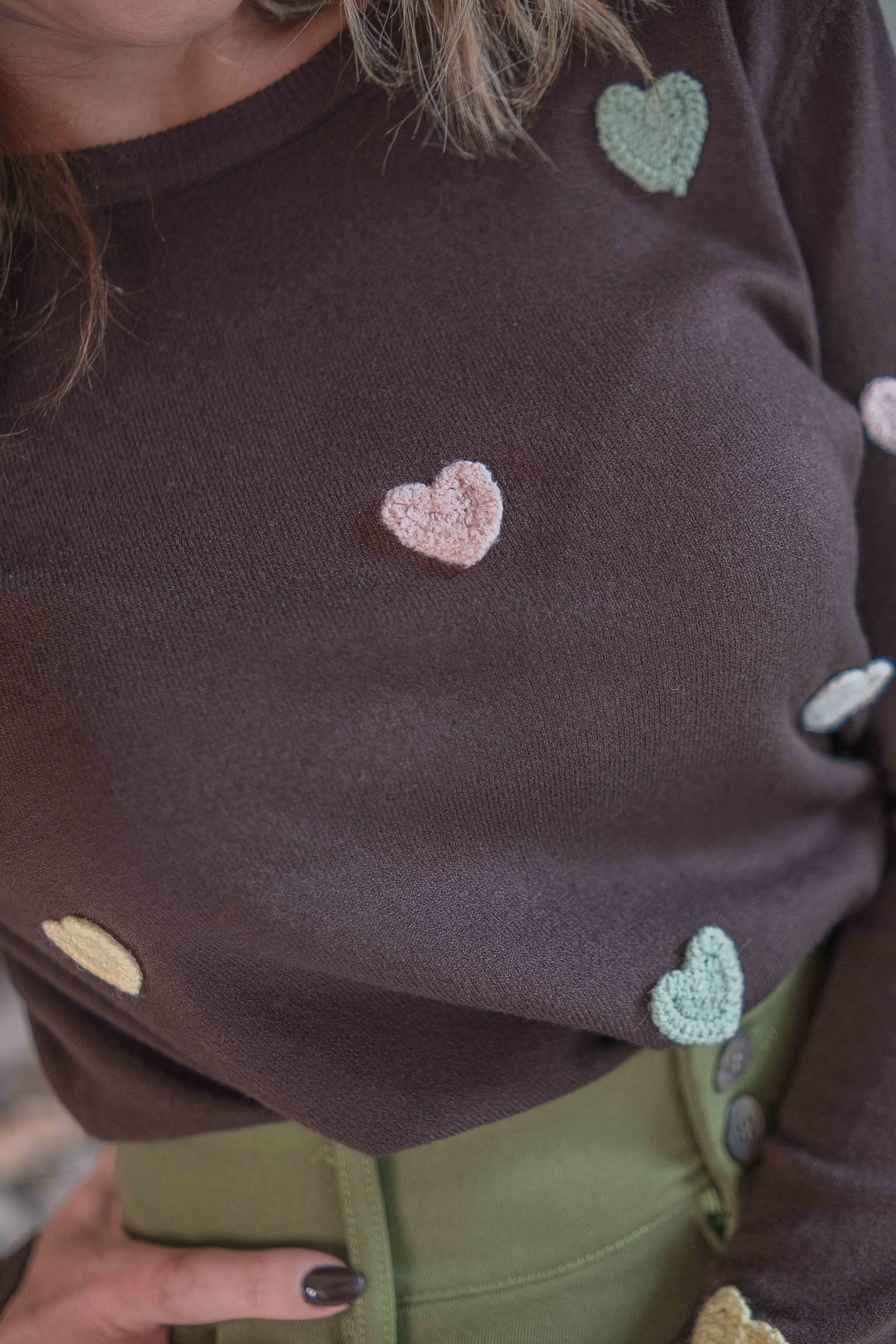 Pullover Cuori