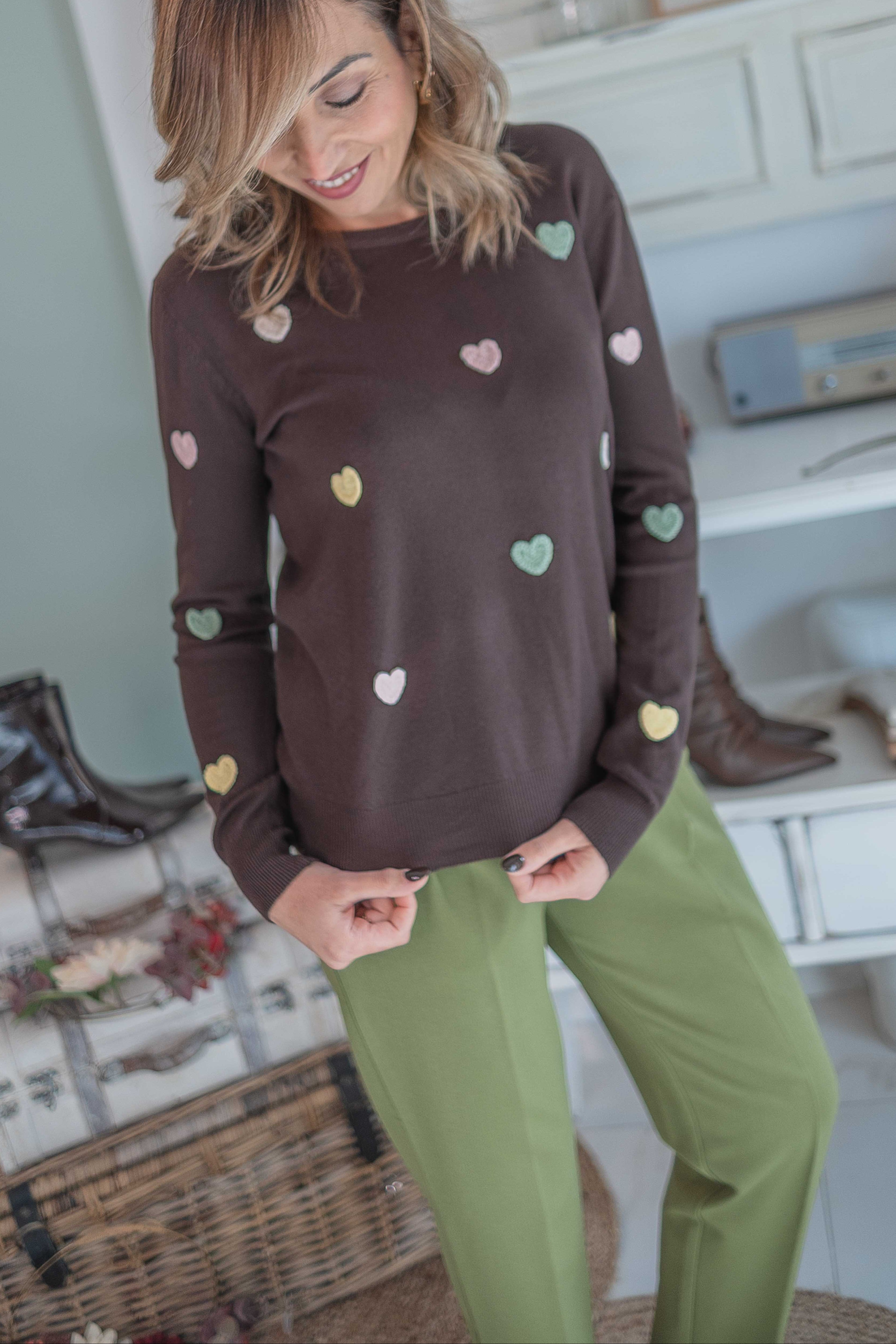 Pullover Cuori