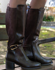 Stivali Almerina brown, modello 6512