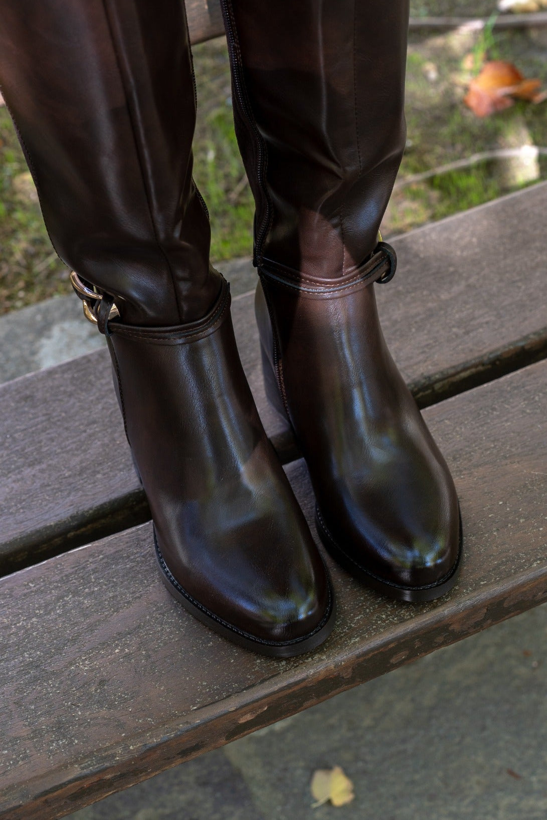 Stivali Almerina brown, modello 6512
