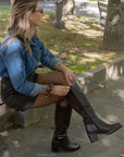 Stivali Almerina brown, modello 6512