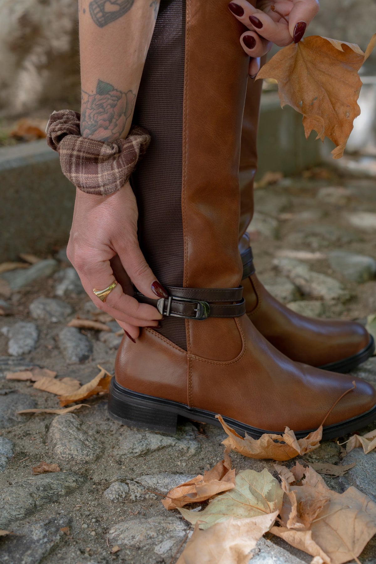 Stivali Ersilia camel, modello 6359