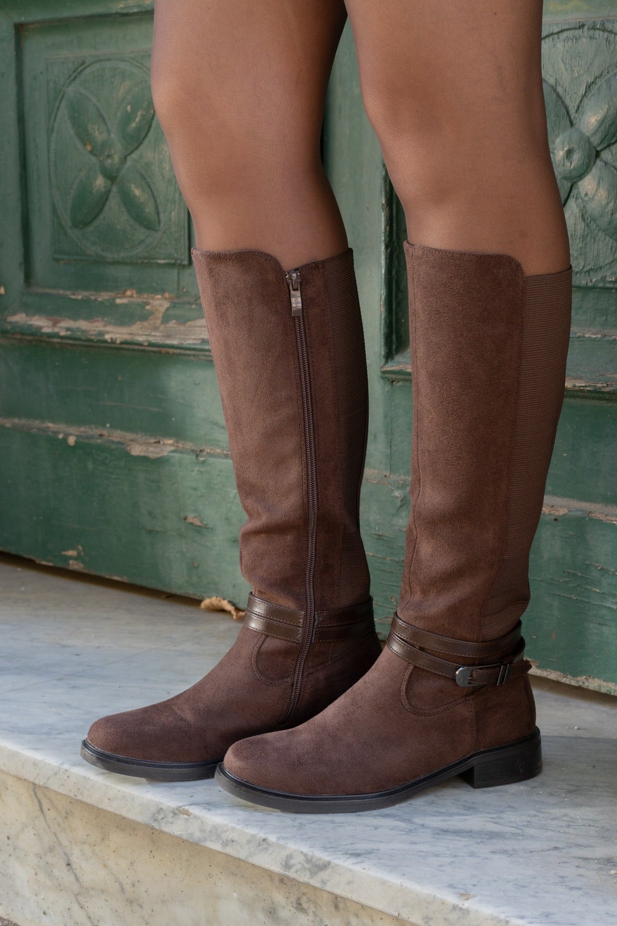 Stivali Flaminia brown, modello 6359-1