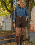 Stivali Flaminia brown, modello 6359-1