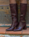 Stivali Lavinia wine, modello 5320A
