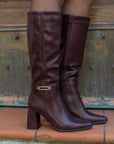 Stivali Lavinia wine, modello 5320A