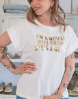 T-shirt i'm a woman