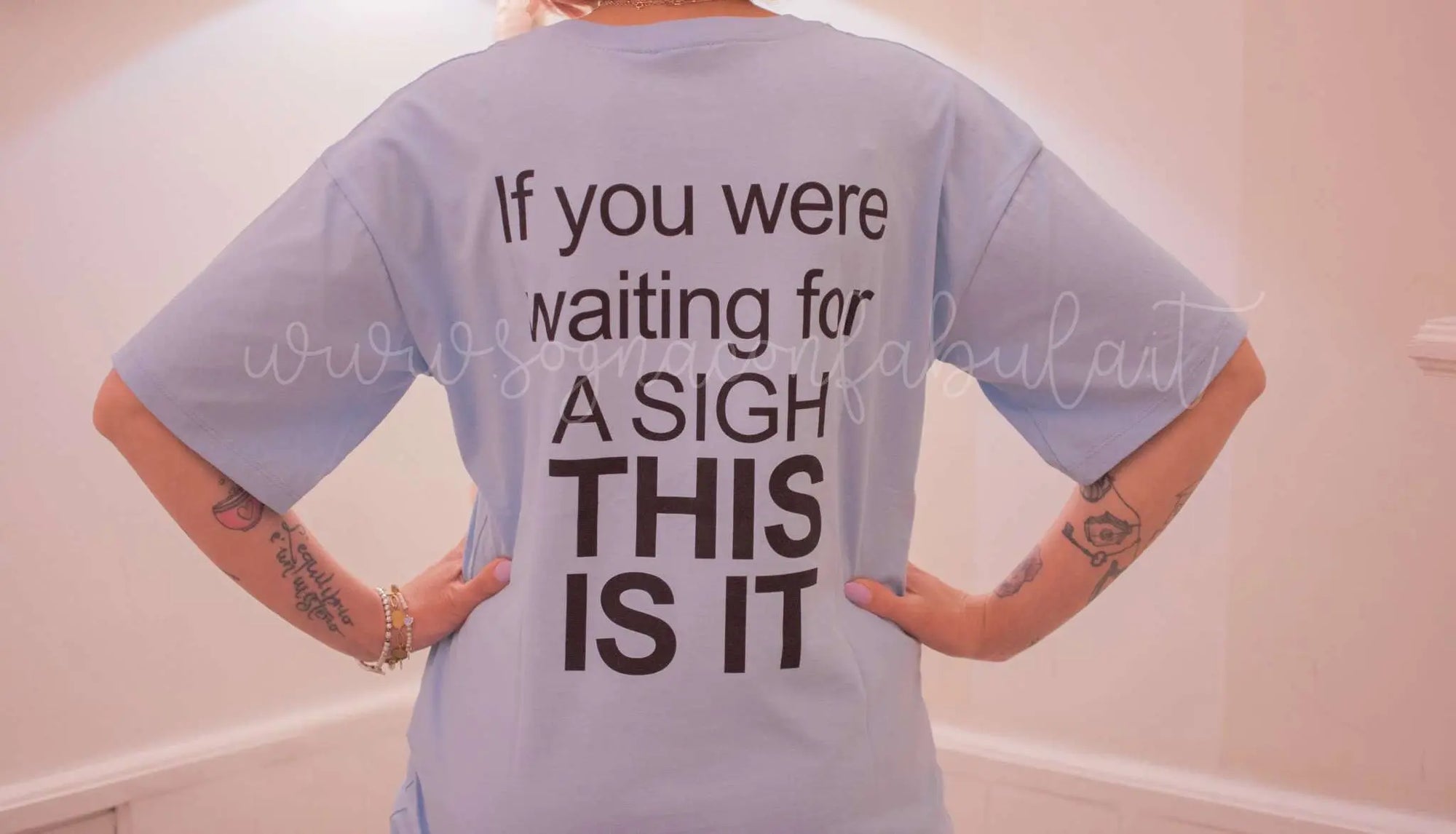 T-shirt "This is it" Sogna con Fabula