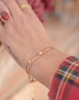 Bracciale dubble Stars